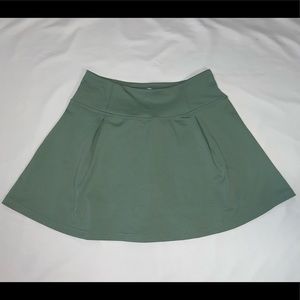 Green Tennis Skirt
